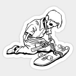 skateboard maker Sticker